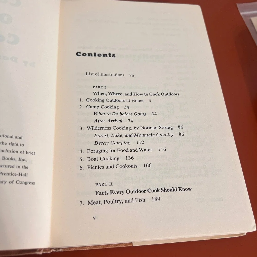 The Complete Outdoor Cookbook Dan Morris 1970 Hardcover Vintage First Edition